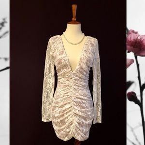 Hot Miami Styles lace dress. NEVER WORN!